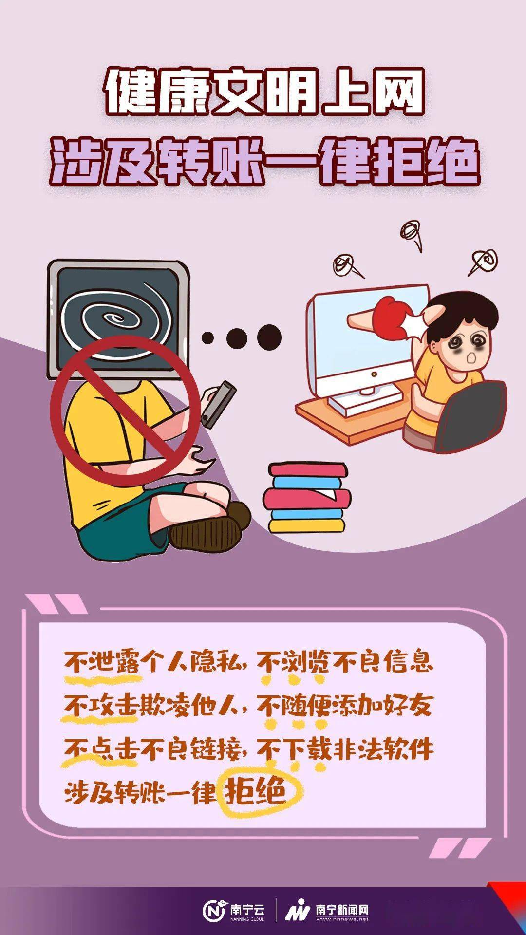 暑期中小学生安全守护系列海报 快乐过暑假 安全不放假(图1)